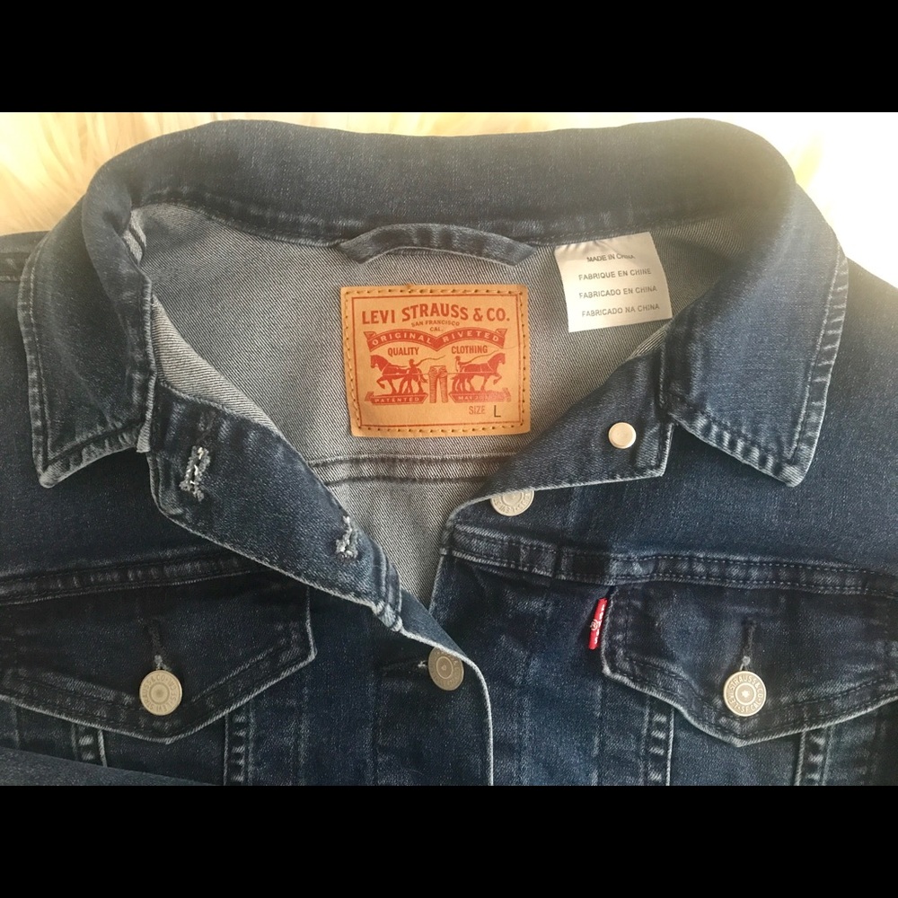 SOLD NWOT Levi Strauss & Co denim jacket - Picture 4 of 5